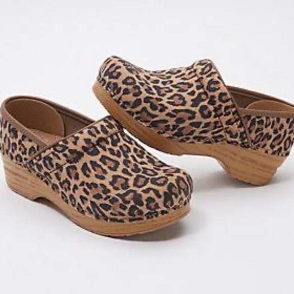 DANSKO CLOG NIB Suede Leopard (40 EU) (9.5-10 US) - Picture 3 of 10